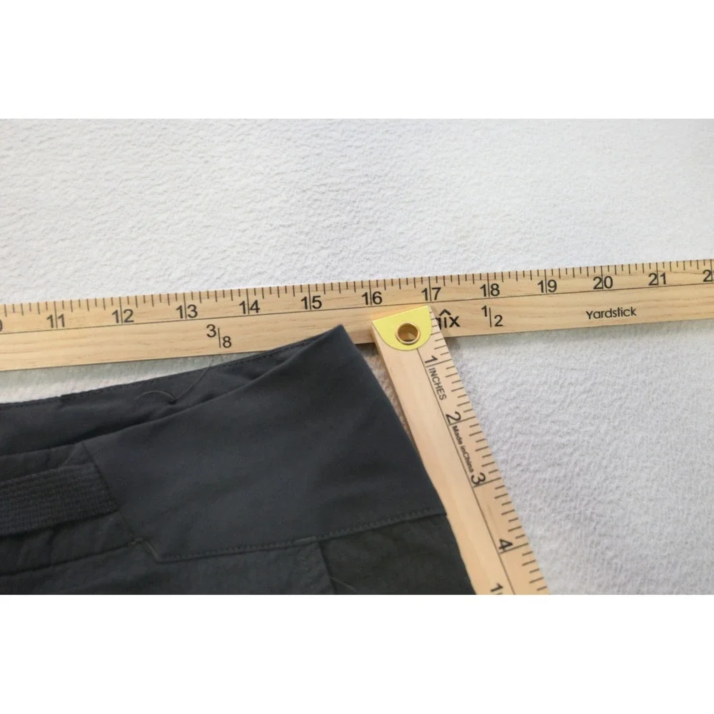 The North Face Hiking Shorts Mens 30 Dark Gray Ripstop Belted Technical Exc